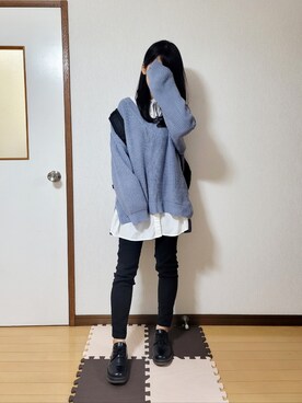 文さん（レディース・153cm）の秋コーディネート