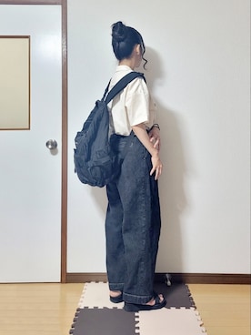 文さん（レディース・153cm）の夏コーディネート