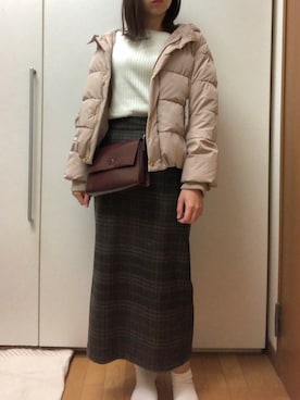 shiroさん（レディース・160cm）の冬コーディネート