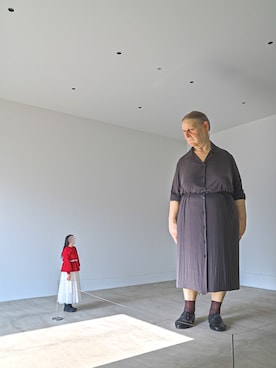 「idem（イデム）のアイテム」を使った、makaさん（レディース・163cm）の冬コーディネート