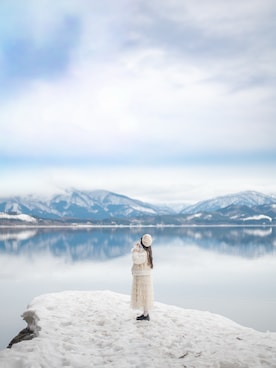 makaさん（レディース・163cm）の冬コーディネート