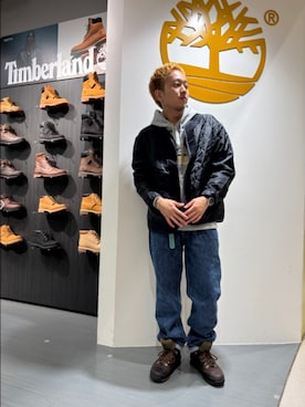 「アイテム（ブーツ）」を使った、tbl4375さん（メンズ・163cm）の秋コーディネート