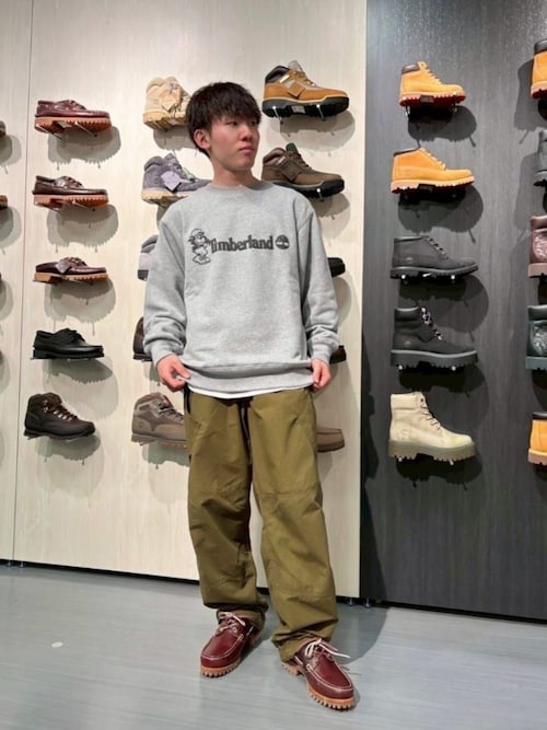 メンズ コーデュラファブリック ワイド レッグ パンツ