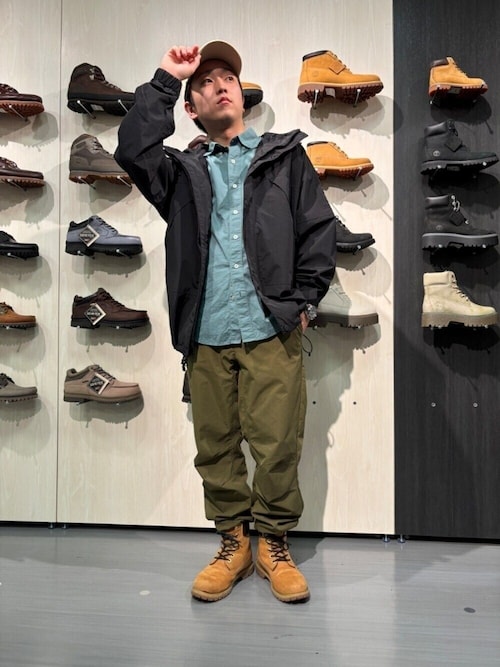 Timberlandのジャケット/アウターを使ったコーディネート