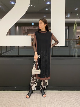 MISAKIさん（レディース・175cm）の夏コーディネート