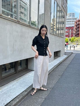 MISAKIさん（レディース・174cm）の春コーディネート