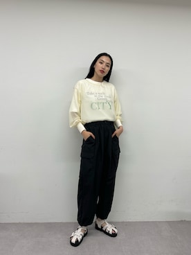 MISAKIさん（レディース・174cm）の春コーディネート