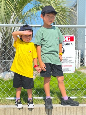 POKU✳︎さん(キッズ・120cm)の夏コーディネート