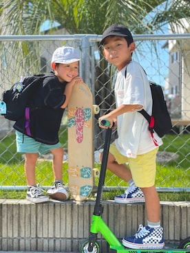 POKU✳︎さん（キッズ・120cm）の秋コーディネート