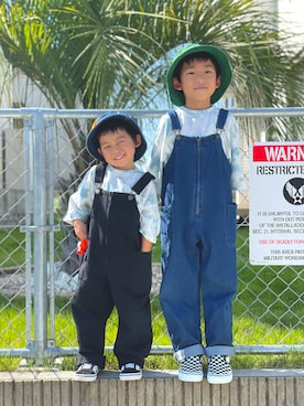 POKU✳︎さん（キッズ・120cm）の秋コーディネート