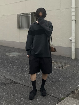 「アイテム（ソックス/靴下）」を使った、はると / プチプラ×差別化・一癖さん（メンズ・166cm）の秋コーディネート