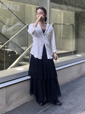 「chuclla（チュクラ）のアイテム」を使った、はると / プチプラ×差別化・一癖さん（メンズ・166cm）の夏コーディネート