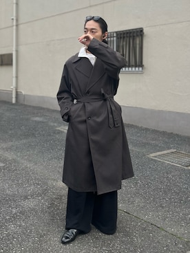 「INTER FACTORY（インターファクトリー）のアイテム（アクセサリー）」を使った、はると / プチプラ×差別化・一癖さん（メンズ・166cm）の春コーディネート