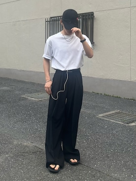 「アイテム（アナログ腕時計）」を使った、はると / プチプラ×差別化・一癖さん（メンズ・166cm・10代）の夏コーディネート