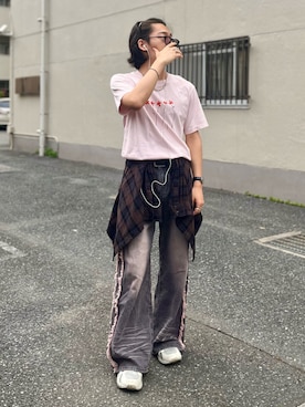 「アイテム（アナログ腕時計）」を使った、はると / プチプラ×差別化・一癖さん（メンズ・166cm・10代）の夏コーディネート