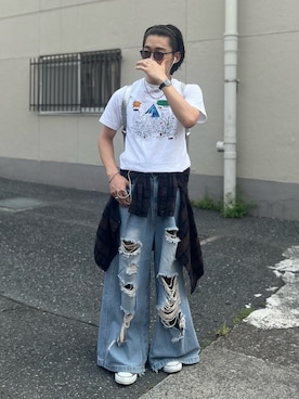 「アイテム（アナログ腕時計）」を使った、はると / プチプラ×差別化・一癖さん（メンズ・166cm）の秋コーディネート