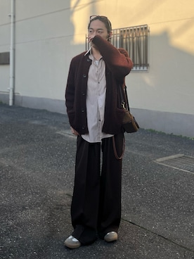 「INTER FACTORY（インターファクトリー）のアイテム（アクセサリー）」を使った、はると / プチプラ×差別化・一癖さん（メンズ・166cm）の春コーディネート