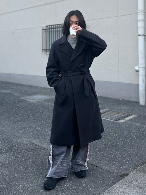 WYM LIDNM（ウィム バイ リドム）の「SMOOTH HERRINGBONE MAXI OVER