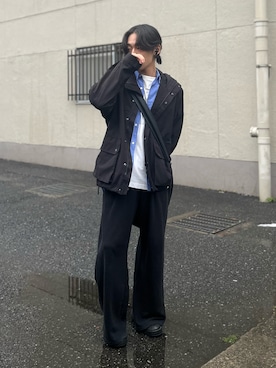 「アイテム（マウンテンパーカー）」を使った、はると / プチプラ×差別化・一癖さん（メンズ・166cm）の秋コーディネート