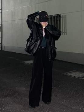 「アイテム（リング）」を使った、はると / プチプラ×差別化・一癖さん（メンズ・166cm・20代）の冬コーディネート