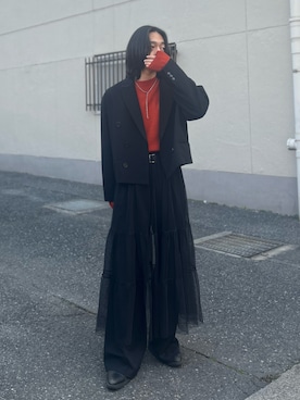 「chuclla（チュクラ）のアイテム」を使った、はると / プチプラ×差別化・一癖さん（メンズ・166cm）の春コーディネート