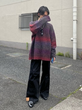 「アイテム（スリッポン）」を使った、はると / プチプラ×差別化・一癖さん（メンズ・166cm）の秋コーディネート