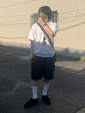 「アイテム（レッグウェア）」を使った、はると / プチプラ×差別化・一癖さん（メンズ・166cm）の秋コーディネート