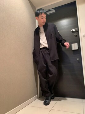 しんじさん（メンズ・169cm）の秋コーディネート