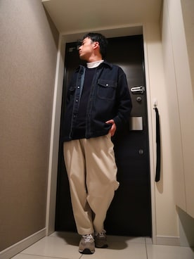 しんじさん（メンズ・169cm）の冬コーディネート