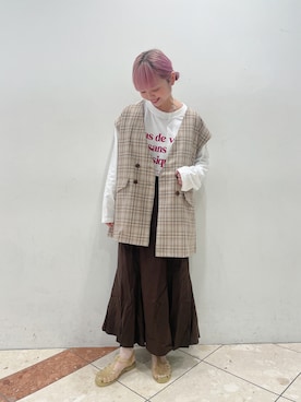 ヒムロさん（レディース・150cm）の夏コーディネート