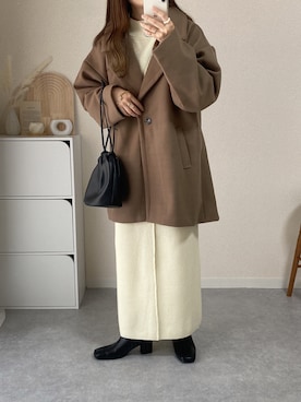 「Per sist ence（パーシエンス）のアイテム（ジャケット/アウター）」を使った、kokoさん（レディース・158cm）の秋コーディネート