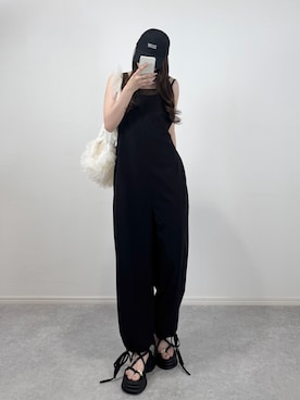 「Per sist ence（パーシエンス）のアイテム」を使った、kokoさん（レディース・158cm）の夏コーディネート