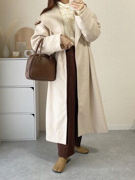 kokoさん（レディース・158cm）の冬コーディネート