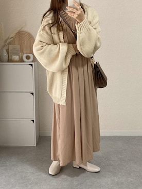 「おとなコーデ」｜「アイテム（その他）」を使った、kokoさん（レディース・158cm）の冬コーディネート