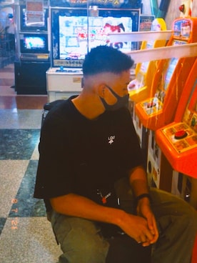 「LRG（エルアールジー）のアイテム」を使った、hiroxlargeさん（メンズ・178cm）の秋コーディネート