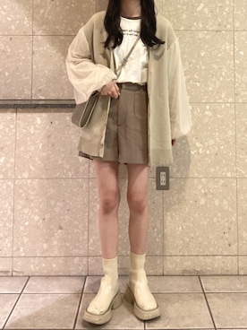 ゆうかさん（レディース・160cm）の春コーディネート