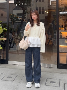 ゆうかさん（レディース・160cm）の春コーディネート