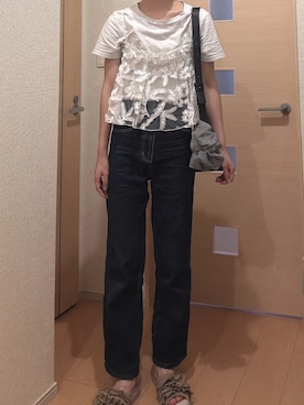 「レイヤード」｜ゆうかさん（レディース・160cm）の秋コーディネート