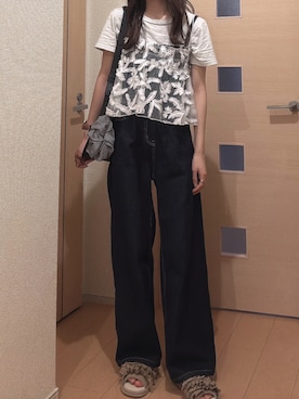 「one after another NICE CLAUP（ワンアフターアナザーナイスクラップ）のアイテム」を使った、ゆうかさん（レディース・160cm）の秋コーディネート