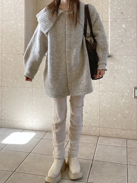 ゆうかさん（レディース・160cm）の冬コーディネート