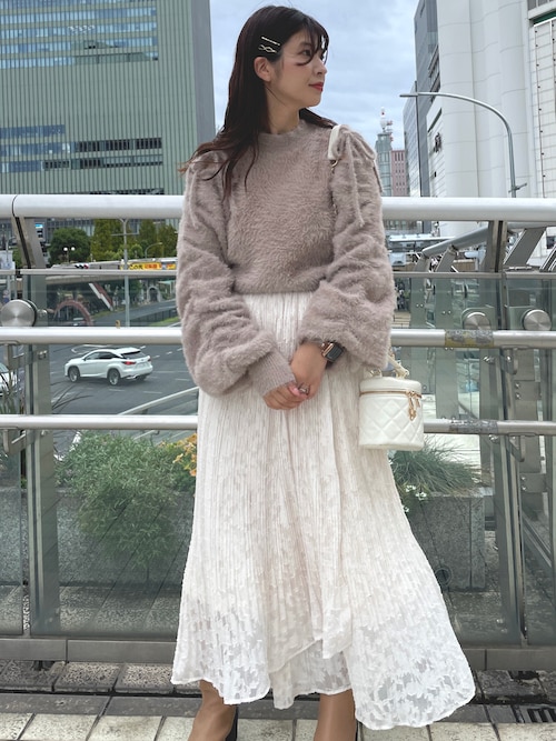 sheller  マルチフェザーニット 最終値下げ sheller マルチフェザーニット - メルカリ
