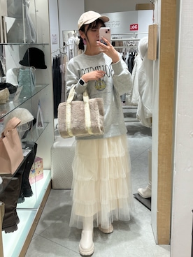 きよみさんの「ティアードチュールスカート」を使ったコーディネート