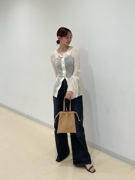 「IACUCCI（イアクッチ）のアイテム」を使った、minoriさん（骨格ストレート・レディース・151cm）の春コーディネート