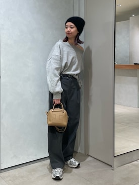 「IACUCCI（イアクッチ）のアイテム」を使った、minoriさん（骨格ストレート・レディース・151cm）の冬コーディネート