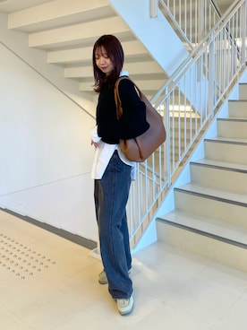 「クラークス」｜minoriさん（レディース・151cm）の秋コーディネート