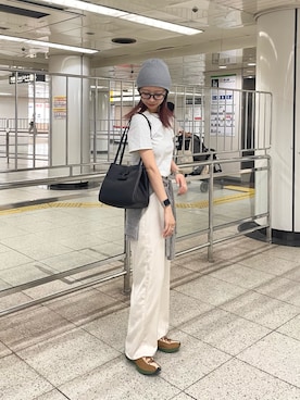 「IACUCCI（イアクッチ）のアイテム」を使った、minoriさん（骨格ストレート・レディース・151cm）の夏コーディネート