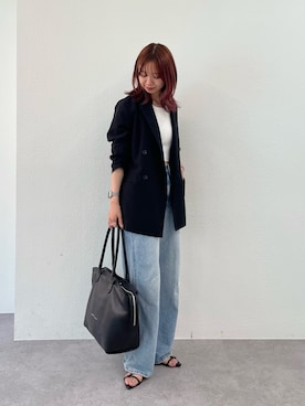 「IACUCCI（イアクッチ）のアイテム」を使った、minoriさん（レディース・151cm）の夏コーディネート