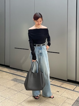 「IACUCCI（イアクッチ）のアイテム」を使った、minoriさん（骨格ストレート・レディース・151cm）の春コーディネート