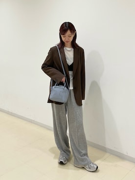 「IACUCCI（イアクッチ）のアイテム」を使った、minoriさん（骨格ストレート・レディース・151cm）の春コーディネート