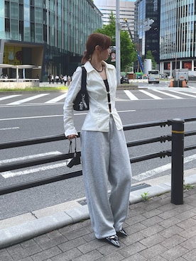 「IACUCCI（イアクッチ）のアイテム」を使った、minoriさん（レディース・151cm）の春コーディネート